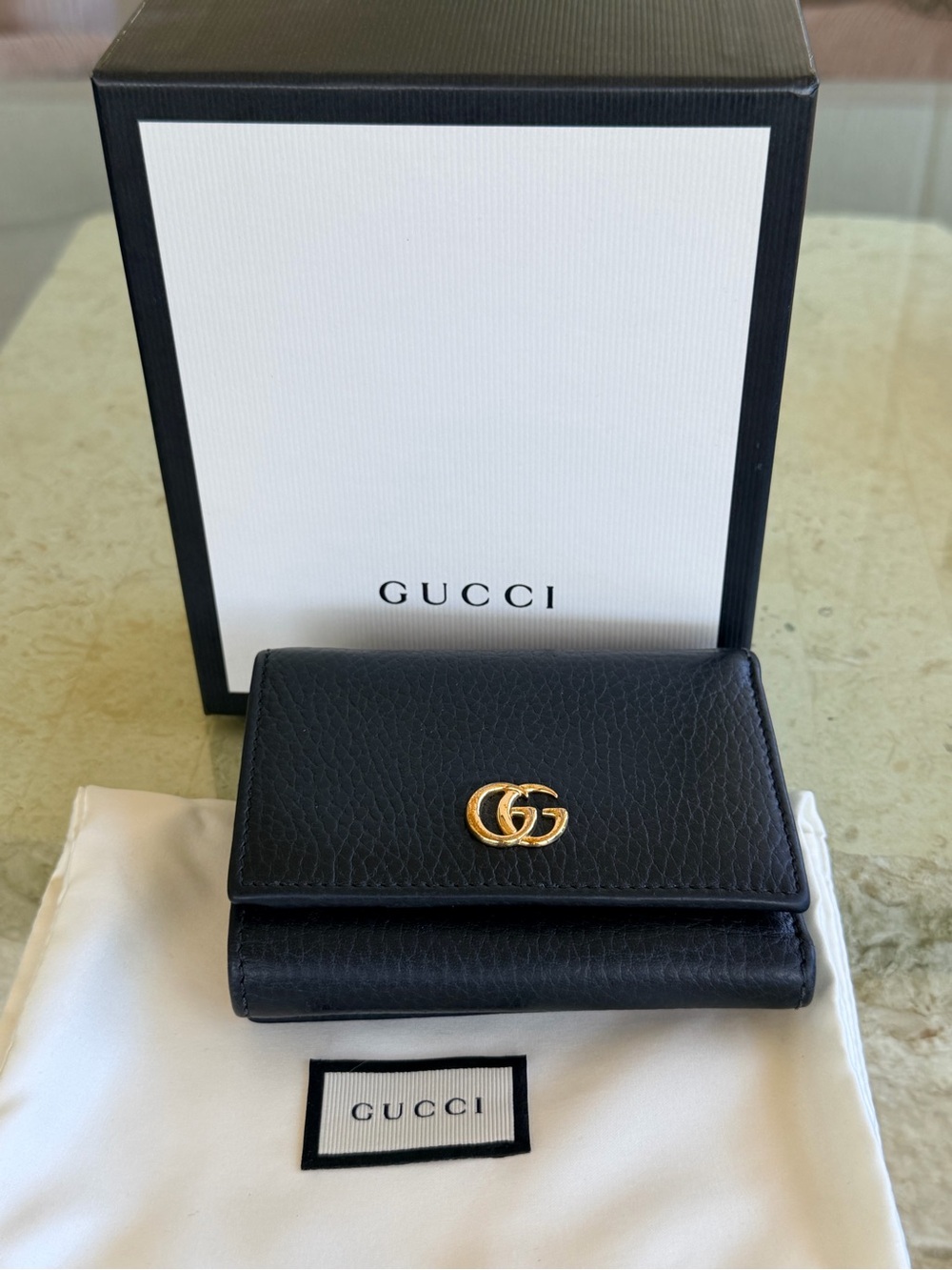 Sold!!!Gucci compact wallet💝💝💝 - Picture 2 of 9